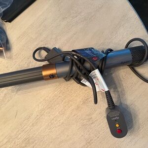 Dyson Hair Tool in Metallic Gray and Copper